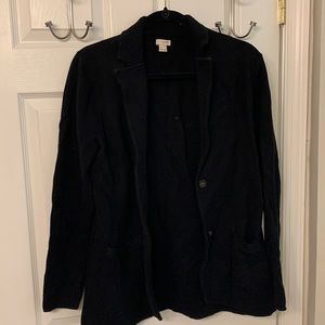 J crew factory sweater blazer